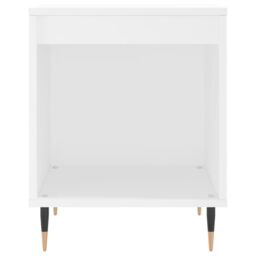 Berkfield Home Bedside Cabinets 2 pcs White 40x35x50 cm Engineered Wood - Size: 40 x 35 x 50 cm - thumbnail 5