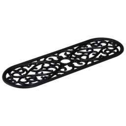 Berkfield Home Stair Treads 10 pcs 25x75 cm Rubber in Black - Size: Medium - thumbnail 4
