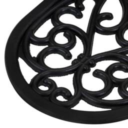 Berkfield Home Stair Treads 10 pcs 25x75 cm Rubber in Black - Size: Medium - thumbnail 7