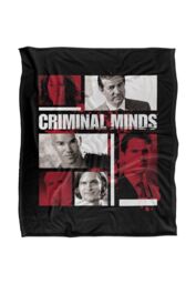ViacomCBS/Nickelodeon Criminal Minds Character Boxes Silky Touch Super Soft Throw Blanket 152 X 127 cm in White - thumbnail 1