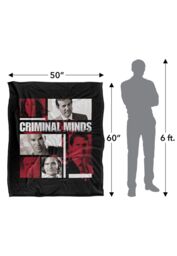 ViacomCBS/Nickelodeon Criminal Minds Character Boxes Silky Touch Super Soft Throw Blanket 152 X 127 cm in White - thumbnail 5