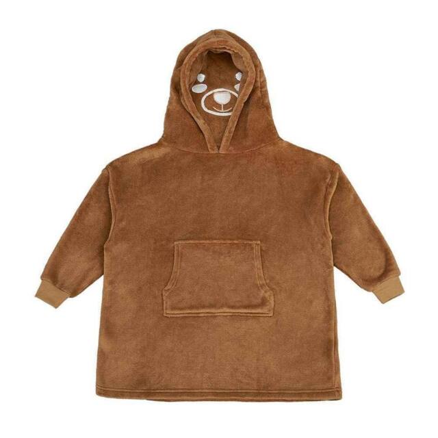 Brand Lab Character Teddy Bear Hoodie Blanket in Brown - image 1
