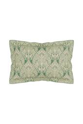 V&A 'Lerena' Cotton Duvet Cover Set in Green - Size: Super King - thumbnail 4