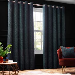 Paoletti Galaxy Chenille Piped Cushion in Emerald - Size: 50 cm x 50 cm - thumbnail 4