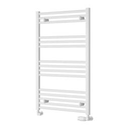 Bathroom Kingdom Capo White Straight Heated Towel Rail 1000x600