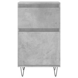 Berkfield Home Sideboards 2 pcs Concrete Grey 40x35x70 cm Engineered Wood - Size: 40 x 35 x 70 cm - thumbnail 6