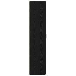 Berkfield Home Highboard Black Oak 70x42.5x185 cm Engineered Wood - thumbnail 7