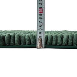 GAVENO CAVAILIA Miami Chenille Loop Bath Mat in Bottle Green - thumbnail 3