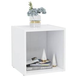 Berkfield Home TV Cabinets 2 pcs White 37x35x37 cm Engineered Wood - Size: 37 x 35 x 37 cm - thumbnail 6