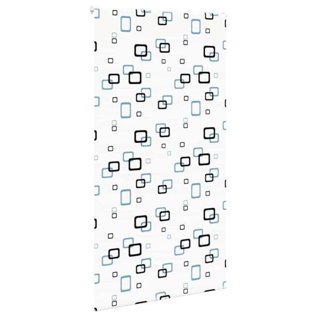 Berkfield Home Shower Roller Blind 130x240 cm Fabric Width 126 cm in White - image 1