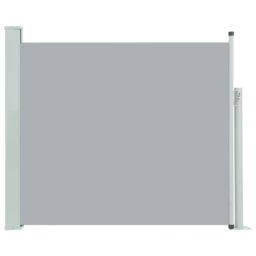 Berkfield Home Patio Retractable Side Awning 100x300 cm Grey - thumbnail 2