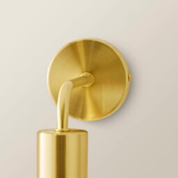 ValueLights Bellamy Globe Glass Shade Rechargeable Wall Light in Gold - thumbnail 5
