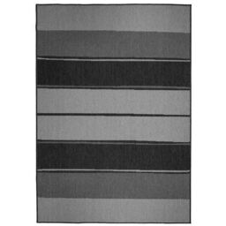 THE RUGS Reversible Outdoor Rugs in Tonal Stripes Design Duo Weave Collection in Burnt Orange - Size: 120 cm x 170 cm - thumbnail 6