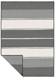 THE RUGS Reversible Outdoor Rugs in Tonal Stripes Design Duo Weave Collection in Burnt Orange - Size: 120 cm x 170 cm - thumbnail 5