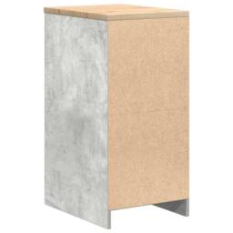 Berkfield Home Garage Storage Cabinet Concrete Grey 40x51x85 cm Solid Wood Pine - Size: 40 x 51 x 85 cm - thumbnail 8