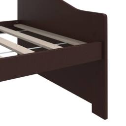 Berkfield Home Sturdy 3-Seater Day Bed Dark Brown Solid Pinewood 90x200 cm - thumbnail 7