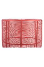 PRESENT TIME Leitmotiv Iron Side Table Cuerda Tambor - Bright Scarlet Red - thumbnail 5