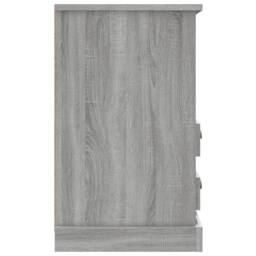 Berkfield Home Bedside Cabinet Grey Sonoma 43x36x60 cm - Size: 43 x 36 x 60 cm - thumbnail 8