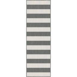 runrug Carpet Runner Rug - Indoor/Outdoor, Reversible, 2mm - 'Long Island' in Grey - Size: 60 cm x 150 cm - thumbnail 4