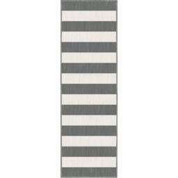 runrug Carpet Runner Rug - Indoor/Outdoor, Reversible, 2mm - 'Long Island' in Grey - Size: 60 cm x 150 cm - thumbnail 5