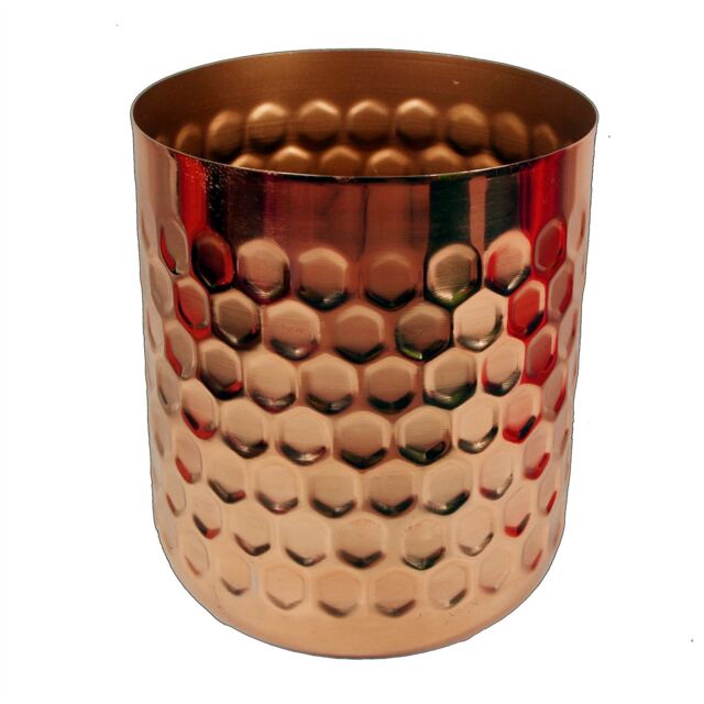 Leaf Honeycomb Planter Copper 18cm x 15.5cm - Size: 18 cm x 15.5 cm - image 1