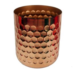 Leaf Honeycomb Planter Copper 18cm x 15.5cm - Size: 18 cm x 15.5 cm - thumbnail 1