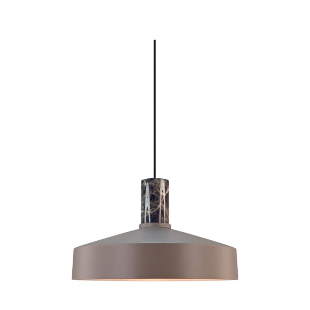 Nordlux Modern Indoor Pendant Light Brown Metal E27 Marble - Mains Powered, IP20 - image 1