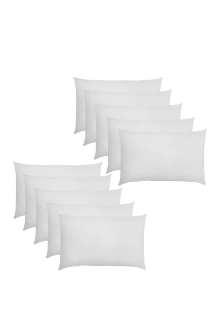 OHS 10 x Soft Cotton Housewife Pillowcases in White - image 1