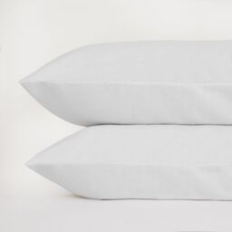 OHS 10 x Soft Cotton Housewife Pillowcases in White - thumbnail 2