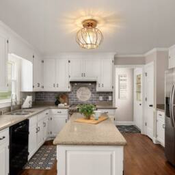 COMELY Crystal Ceiling Lights, E27 Vintage Gold Ceiling Lights, Mini Chandelier - thumbnail 3