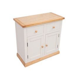 Cabinet Bits Trevi Off-White 2 Drawer 2 Door Sideboard Wood Knob - thumbnail 3