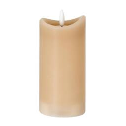 Hill Interiors Luxe Collection LED Candle (Batteries Included) in Taupe - thumbnail 1