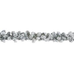 Samuel Alexander 2.7m Imperial Snowy Christmas Garland with 180 Tips in White