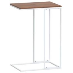 Berkfield Home Side Table White 40x30x59 cm Engineered Wood - Size: 40 x 30 x 59 cm - thumbnail 5