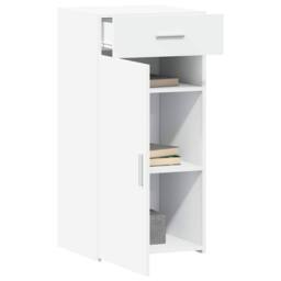 Berkfield Home Sideboard White 45x42.5x93 cm Engineered Wood - thumbnail 3