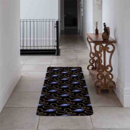 Benjamin Tate Design Diamond Necklaces Runner Rug in Natural - Size: 67 cm x 230 cm - thumbnail 3