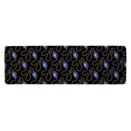 Benjamin Tate Design Diamond Necklaces Runner Rug in Natural - Size: 67 cm x 230 cm - thumbnail 1