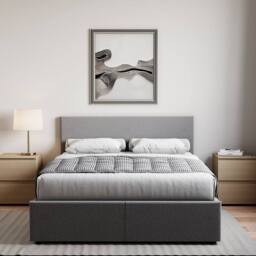 HD Designs Vida Designs Veronica Double Ottoman Bed in Dark Grey - thumbnail 5