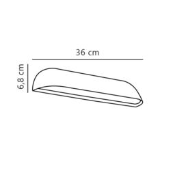 Nordlux Modern Outdoor Wall Light Black Metal Intergrated LED Weatherproof - Mains Powered, IP44 - thumbnail 8