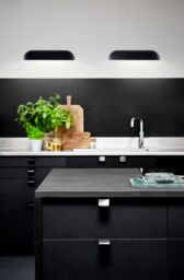 Nordlux Modern Outdoor Wall Light Black Metal Intergrated LED Weatherproof - Mains Powered, IP44 - thumbnail 5