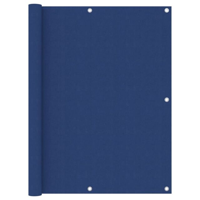 Berkfield Home Balcony Screen Blue 120x400 cm Oxford Fabric - image 1
