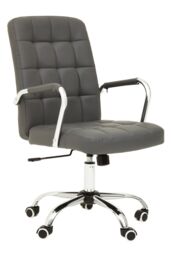 Orsina Ergonomic Black Tufted Home Office Chair, Comfortable Work From Home Chair, Movable Ergonomic Work Chair in Grey - thumbnail 7