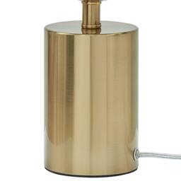 Wyld and Coco Brass Table Lamp with Irregular Glass Shade Modern Glam in Bronze - thumbnail 6