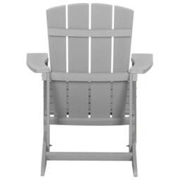 Wyld and Coco Garden Chair with Footstool Light Grey - thumbnail 7