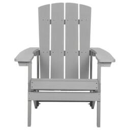 Wyld and Coco Garden Chair with Footstool Light Grey - thumbnail 5