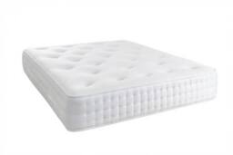 Sloomy Silk 1000 Pocket Springs Memory Foam Mattress in White - Size: Double - thumbnail 3