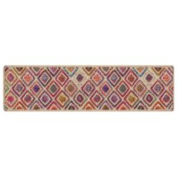 Berkfield Home Rug Washable Multicolour 80x300 cm Anti Slip - Size: 100 cm diameter - thumbnail 2
