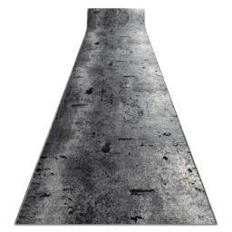 RugsX Anti-Slip Marl Runner in Grey - Size: 80 cm x 630 cm - thumbnail 1