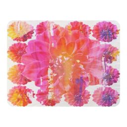 Benjamin Tate Design Blossom Blanket in Natural - Size: 120 cm x 150 cm - thumbnail 1
