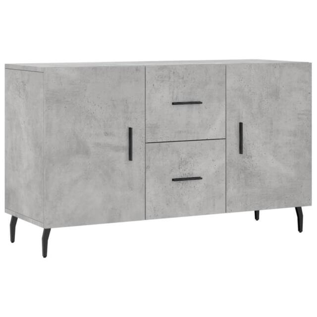 Berkfield Home Sideboard Concrete Grey 100x36x60 cm Engineered Wood - Size: 100 x 36 x 60 cm - image 1